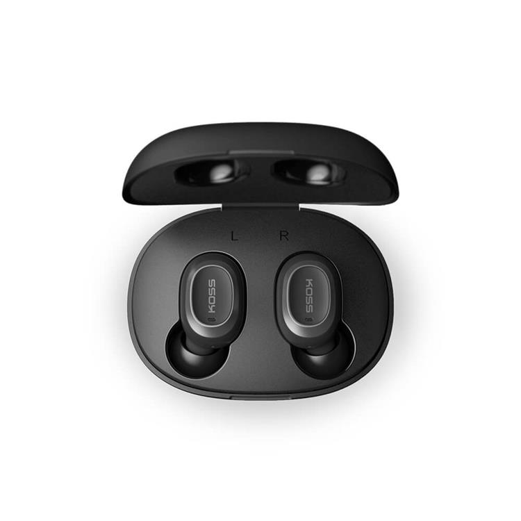 Koss KOSS Hörlurar In-Ear TWS250i Trådlös True Wireless Mic - Svart