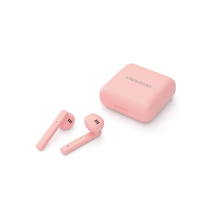 Ledwood LEDWOOD Hörlurar Hubble TWS True Wireless In-Ear Mic - Rosa
