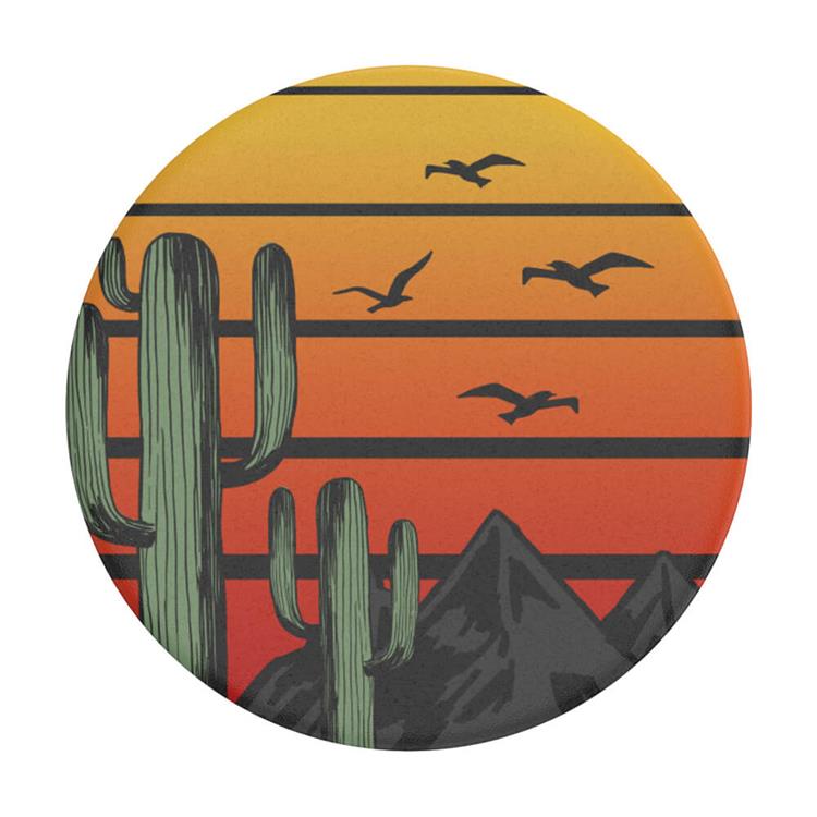 PopSockets POPSOCKETS Saguaro Sunset Avtagbart Grip med Ställfunktion