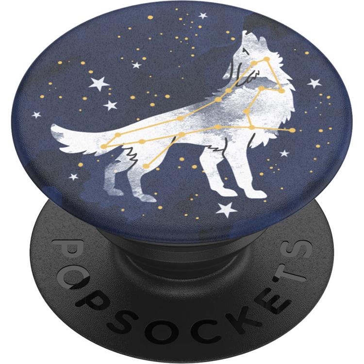 PopSockets POPSOCKETS Sirius Wolf Avtagbart Grip med Ställfunktion
