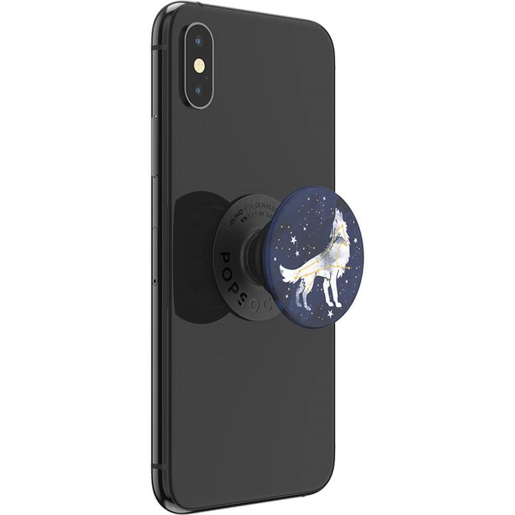 PopSockets POPSOCKETS Sirius Wolf Avtagbart Grip med Ställfunktion
