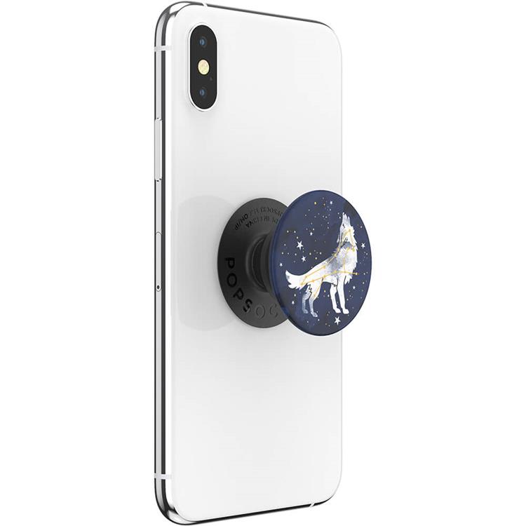 PopSockets POPSOCKETS Sirius Wolf Avtagbart Grip med Ställfunktion