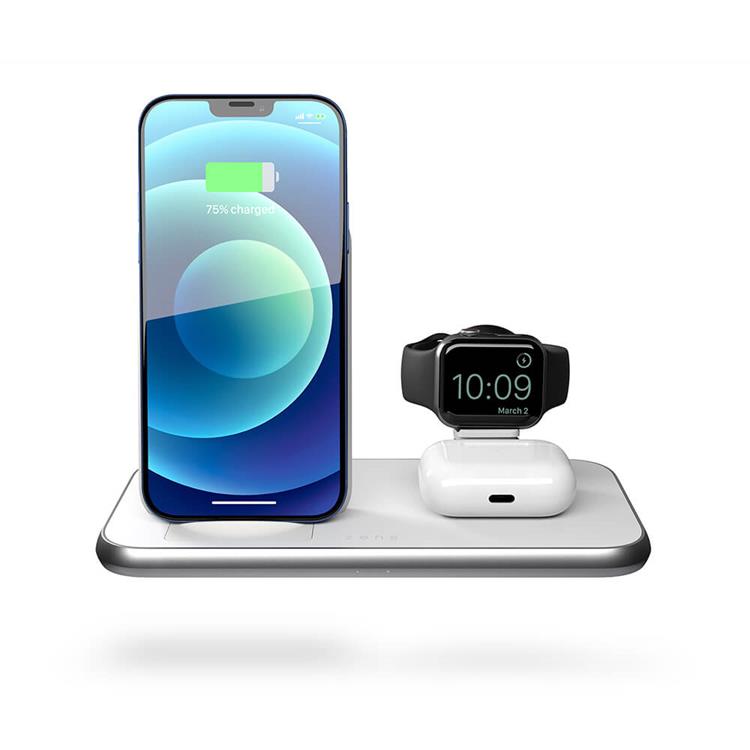 ZENS ZENS 4in1 Laddare 10W inkl 45W USB-C PD - Vit