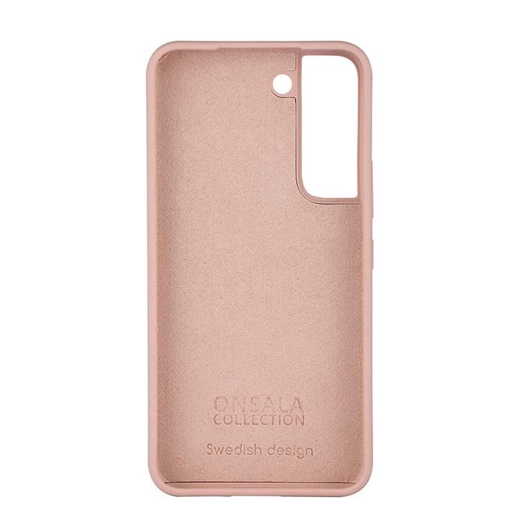 Onsala Onsala Silikon Mobilskal Galaxy S22 Plus - Sand Rosa