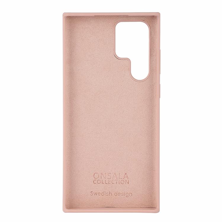Onsala Onsala Silikon Skal Galaxy S22 Ultra - Sand Rosa
