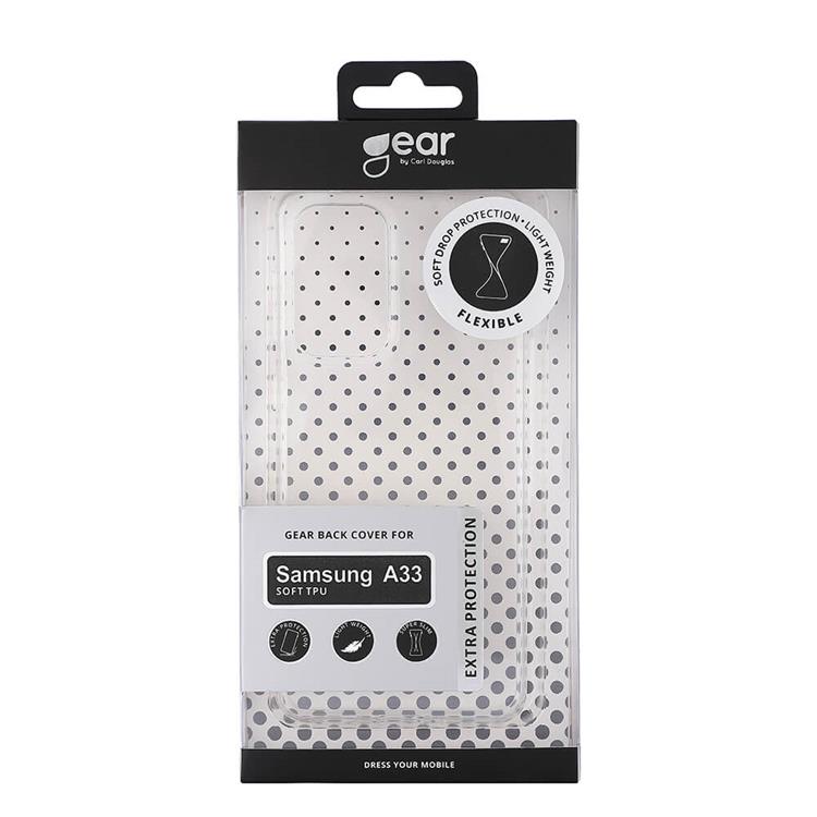 GEAR GEAR TPU Skal Galaxy A33 - Transparent