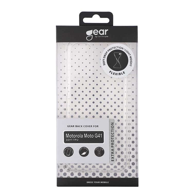 GEAR GEAR TPU Skal Motorola Moto G41 - Transparent