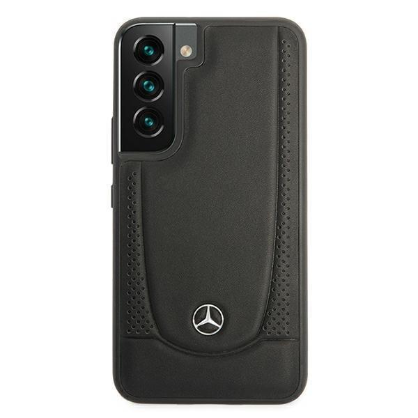 Mercedes Mercedes Läder Urban Line Skal Galaxy S22 Plus - Svart