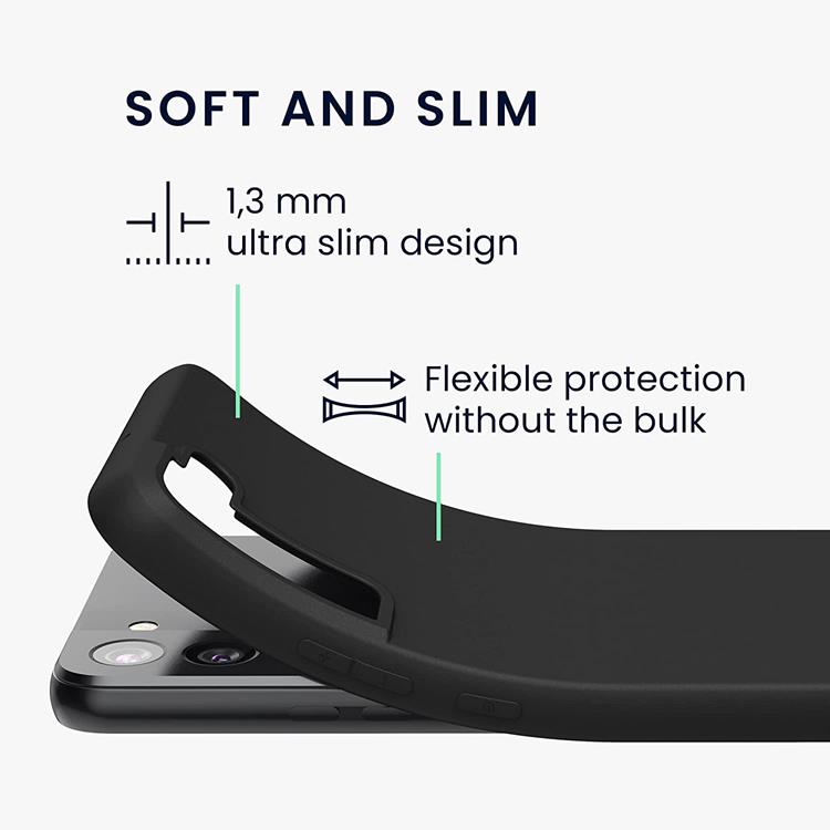 OEM Soft TPU Gel Skal Galaxy S22 Plus - Svart