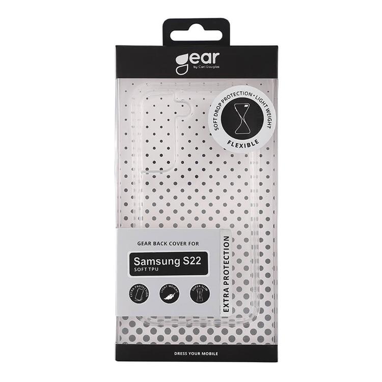 GEAR GEAR TPU Mobilskal Samsung Galaxy S22 - Transparent