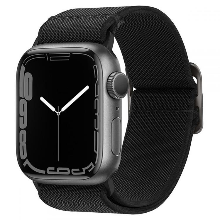 Spigen Spigen Fit Lite Armband Apple Watch 4/5/6/7/8/SE/Ultra (42/44/45/49 mm) - Svart