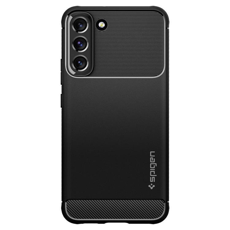 Spigen Spigen Rugged Armor Skal Galaxy S22 - Matte Svart