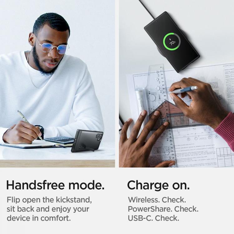 Spigen Spigen Tough Armor Skal Galaxy S22 Ultra - Svart