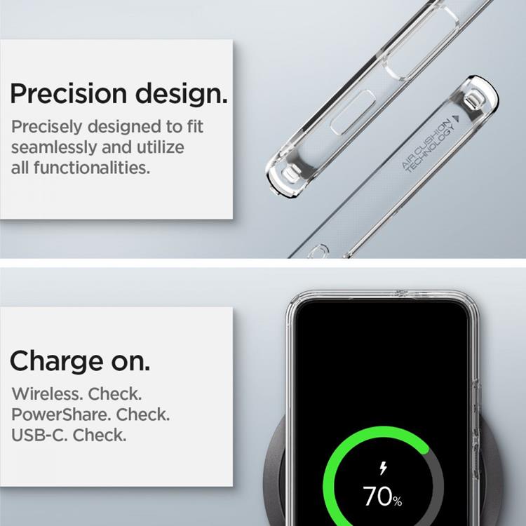 Spigen Spigen Ultra Hybrid Skal Galaxy S22 - Crystal Clear