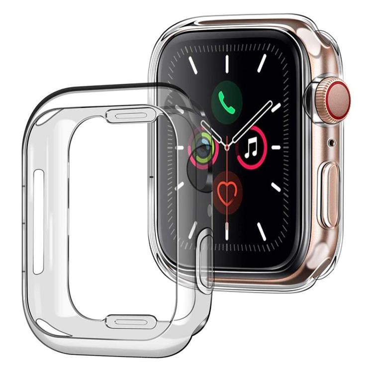OEM TPU Skal Apple Watch 7 45 mm - Transparent