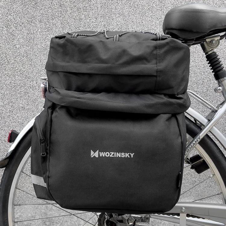 Wozinsky Wozinsky Cykel Bagageväska bak med flaskväska och rem 60L