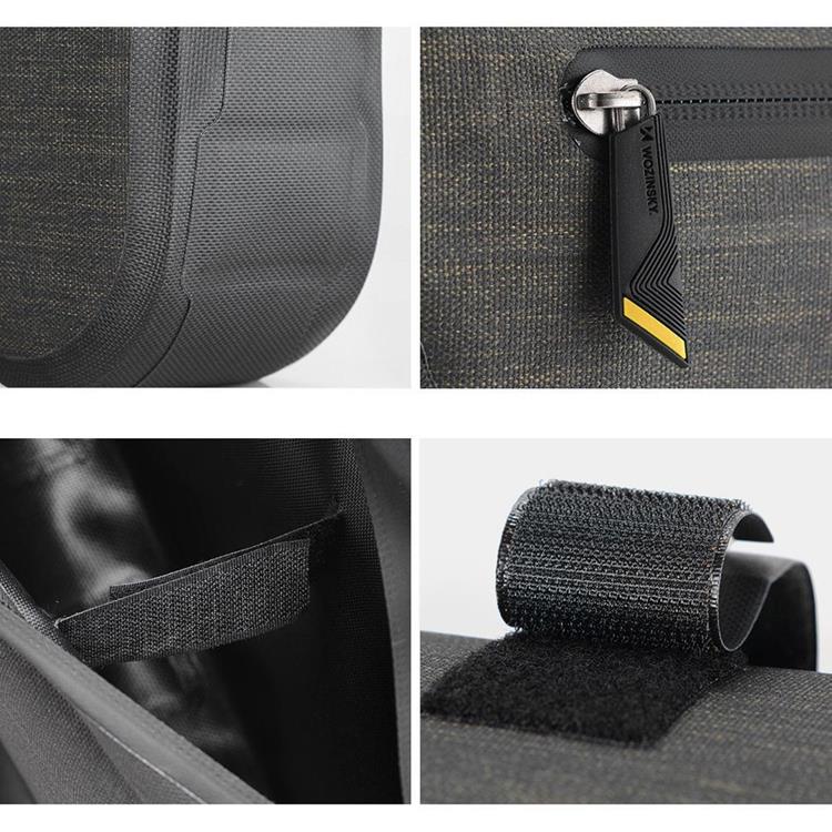 Wozinsky Wozinsky Cykelväska för Cykelram 3.5 L - Grå