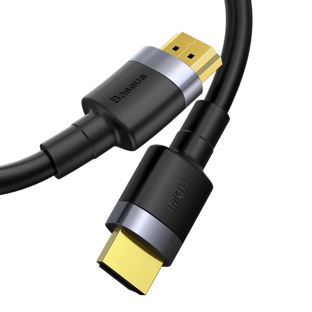 BASEUS Baseus Cafule HDMI 2.0 kabel 4K 60 Hz 3D 18 Gbps 3 m - Svart