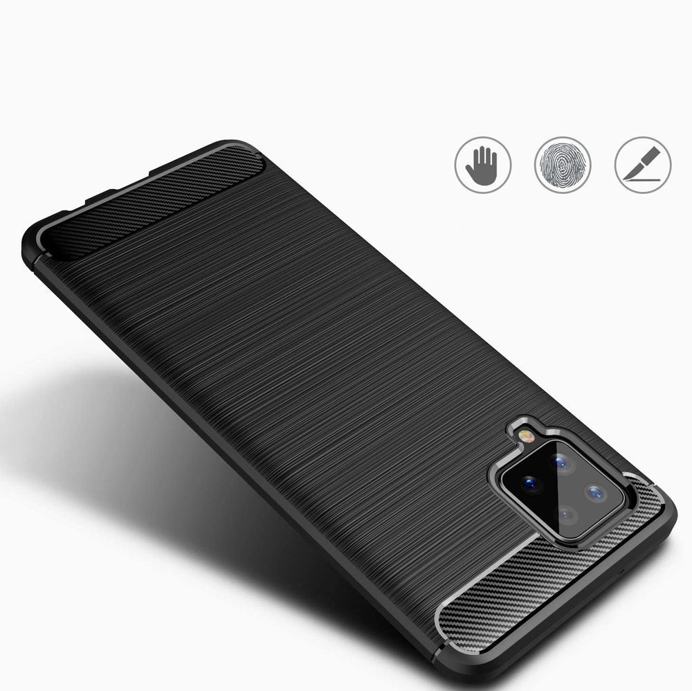 Hurtel Carbon Flexible TPU skal till Samsung Galaxy A42 5G - Svart