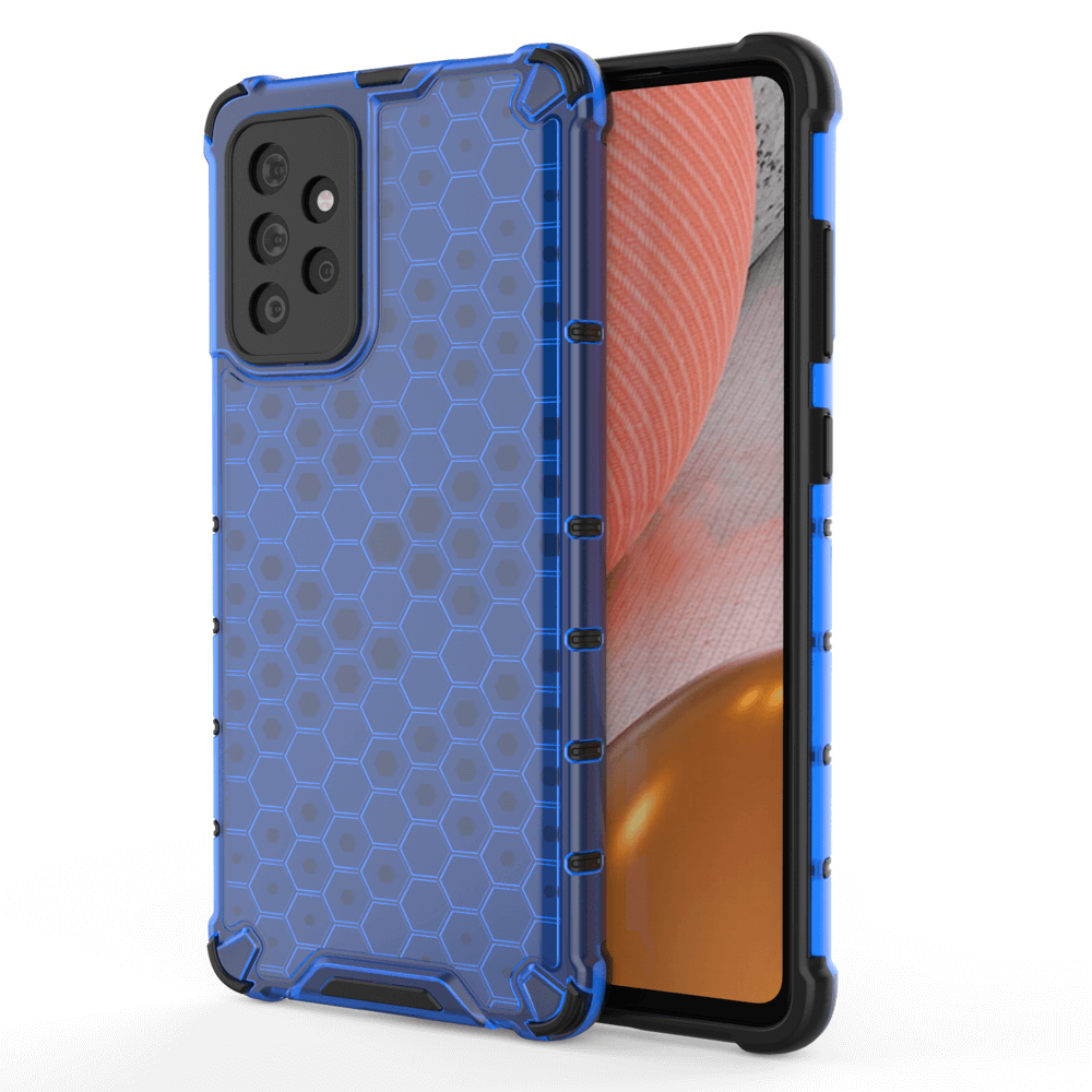 OEM Honeycomb Armor Skal till Samsung Galaxy A72 4G - Blå