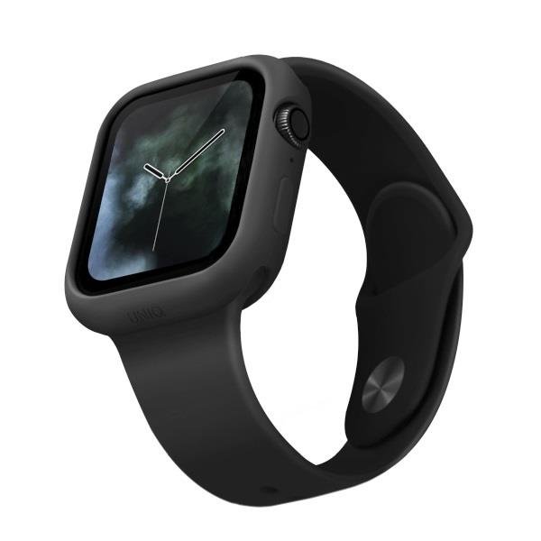 UNIQ UNIQ skal Lino Apple Watch Series 5/4 40MM czarny/ash - Svart