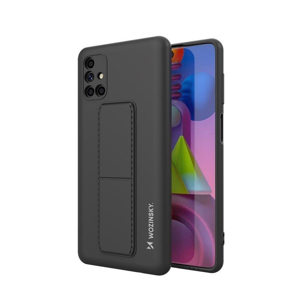 Wozinsky Wozinsky Kickstand SilikonSkal Samsung Galaxy M51 - Svart