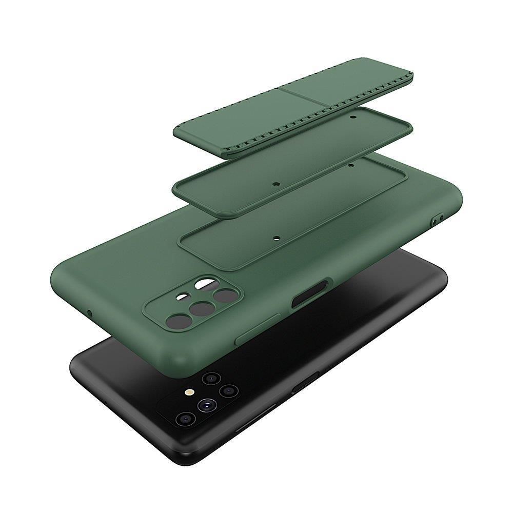 Wozinsky Wozinsky Kickstand SilikonSkal Samsung Galaxy M51 - Svart