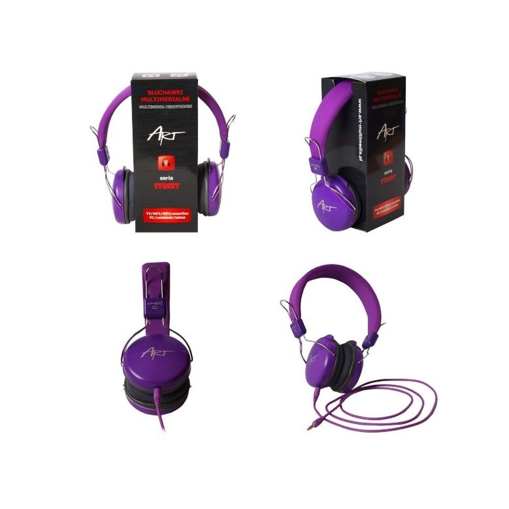 OEM Multimedia headphones AP-60C Lila