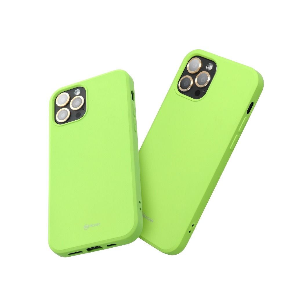 Roar Roar Colorful Jelly skal till iPhone 13 lime