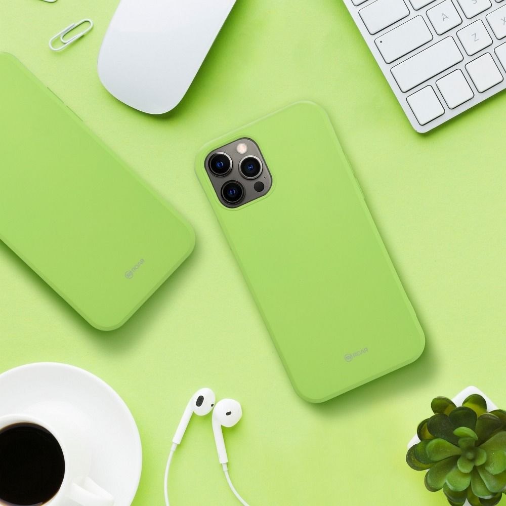 Roar Roar Colorful Jelly skal till iPhone 13 lime