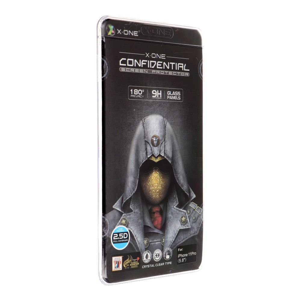 X-One X-ONE Full Cover Privacy Härdat Glas iPhone 11 Pro