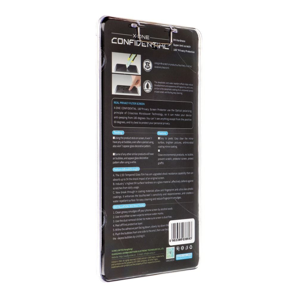 X-One X-ONE Full Cover Privacy Härdat Glas iPhone 11 Pro