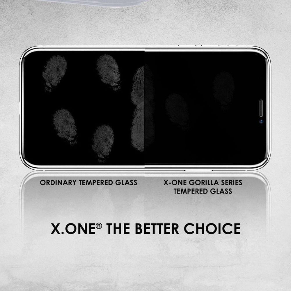 X-One X-ONE Härdat Glas till iPhone X/Xs 3D Full Cover Svart