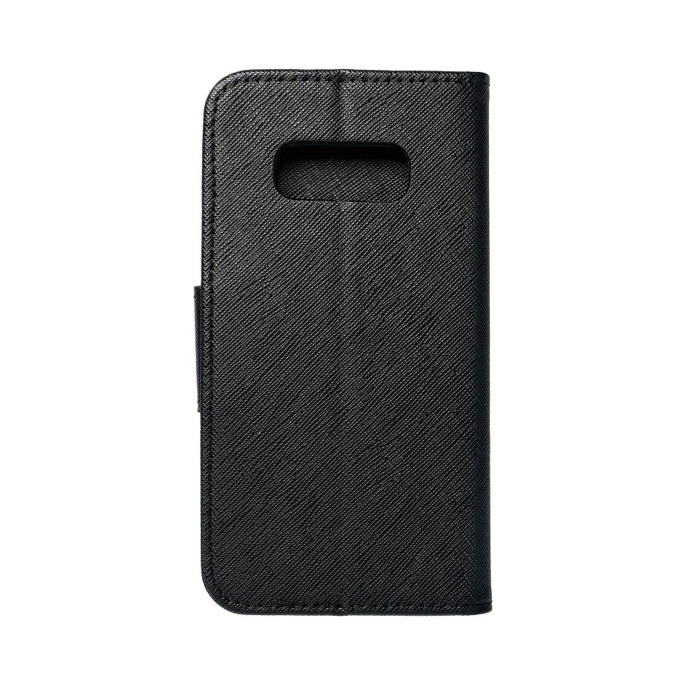 OEM Galaxy S10e Plånboksfodral Fancy Eco Läder - Svart