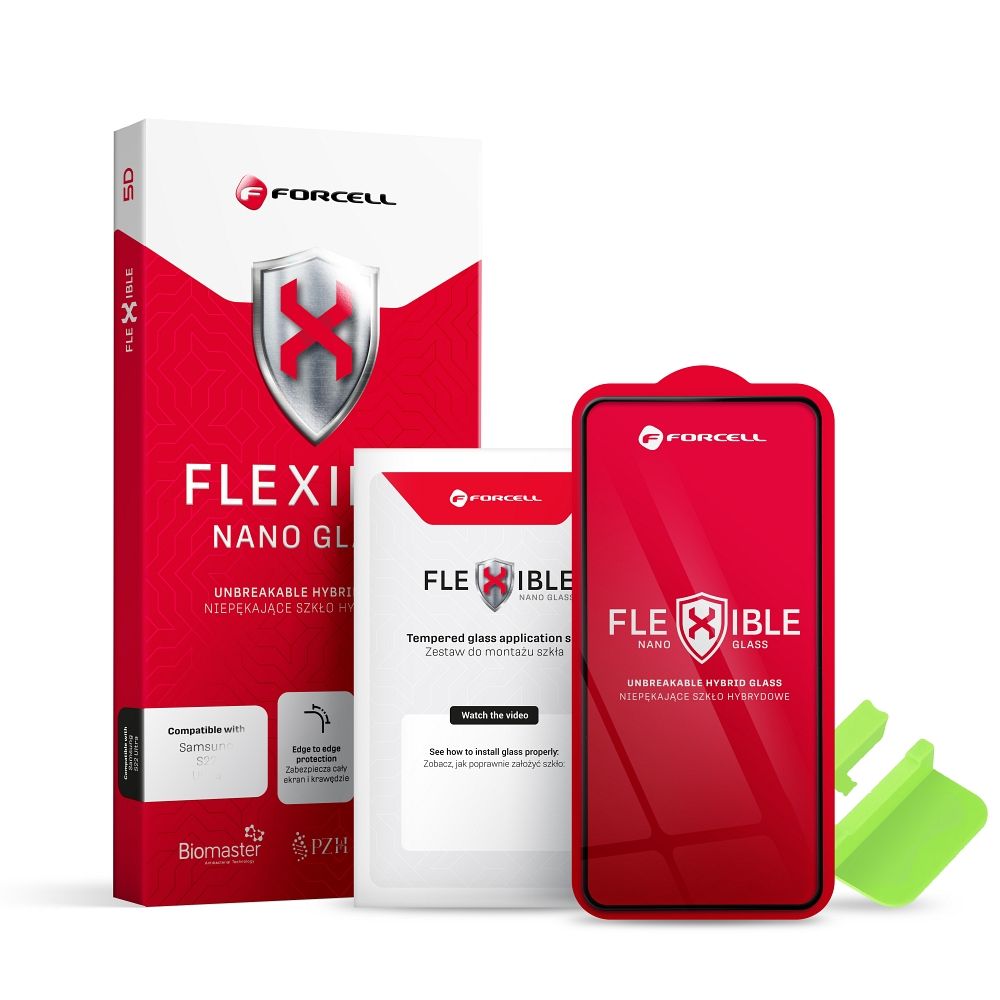 Forcell Forcell iPhone 13 Skärmskydd av Flexible Hybrid