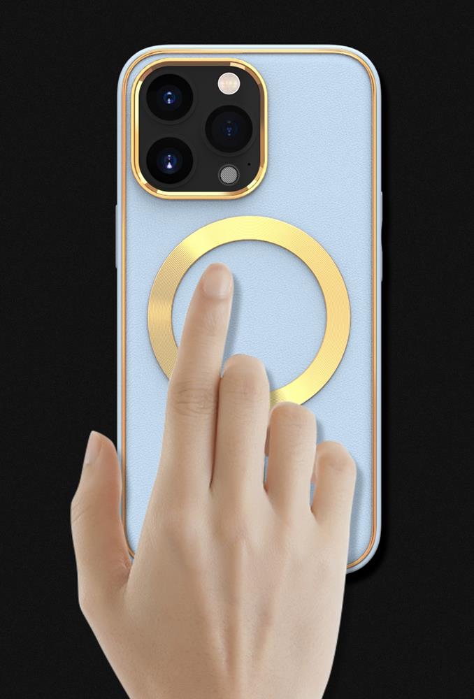 Boom of Sweden BOOM iPhone 14 Plus Magsafe Läderskal - Svart