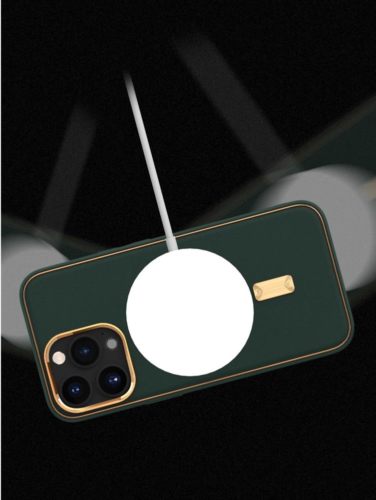 Boom of Sweden BOOM iPhone 14 Plus Magsafe Läderskal - Svart