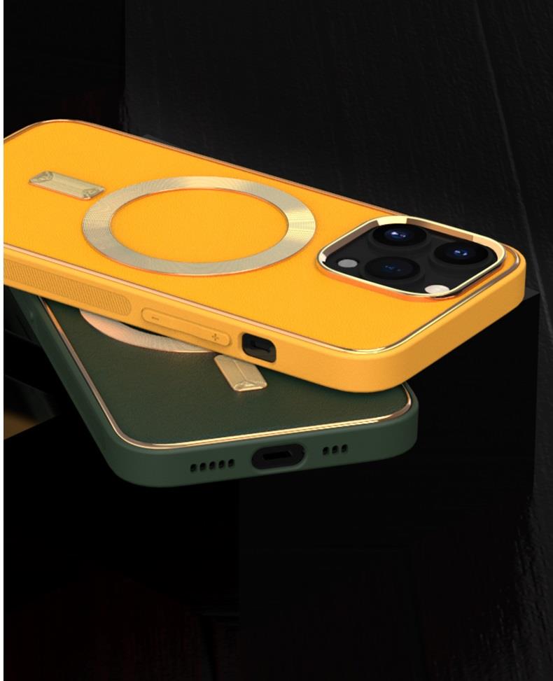 Boom of Sweden BOOM iPhone 14 Pro Max Magsafe Läderskal Max - Lila