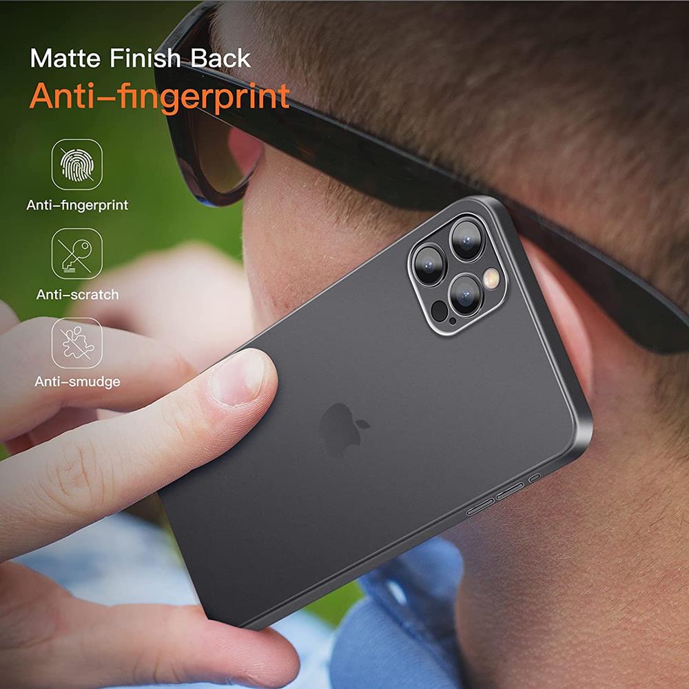 UTGATT Boom Zero iPhone 12 Pro Skal Ultra Slim - Svart