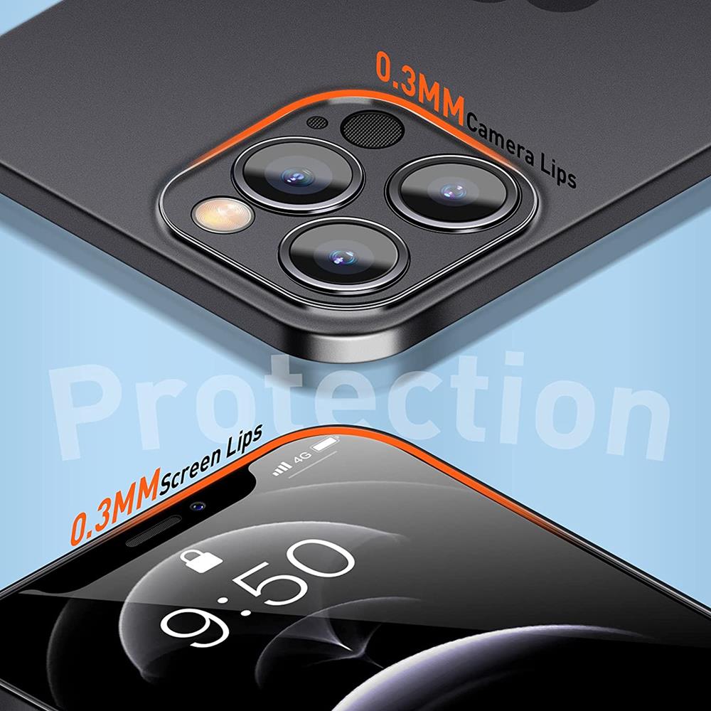 UTGATT Boom Zero iPhone 12 Pro Skal Ultra Slim - Svart