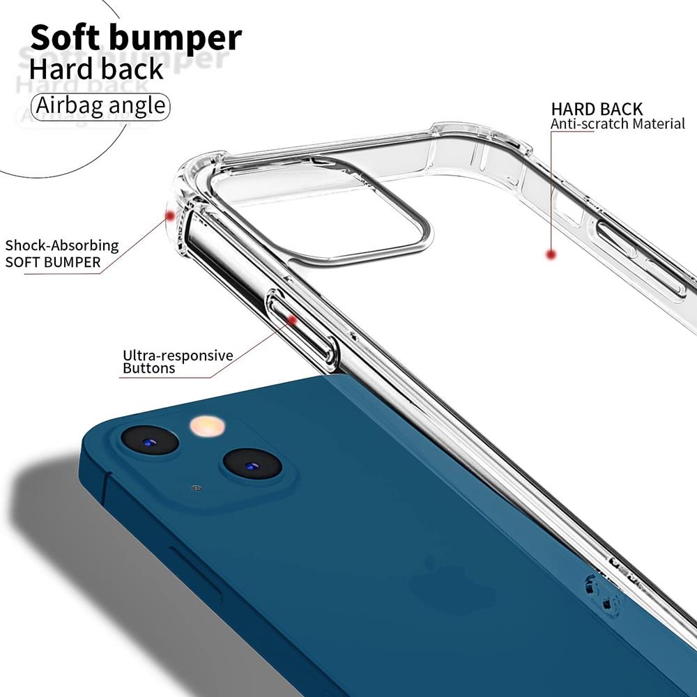 Boom of Sweden BOOM iPhone 14 Plus Skal ShockProof - Clear