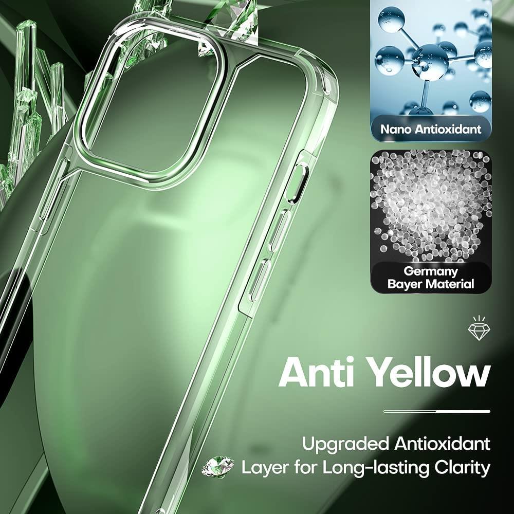 Boom of Sweden [6in1] BOOM iPhone 14 Pro Max Skal Kameralinsskydd Härdat Glas MagSafe Ring