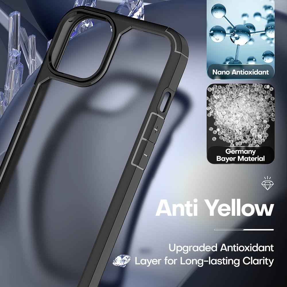 Boom of Sweden [6in1] BOOM iPhone 14 Skal - Kameralinsskydd - Härdat Glas - MagSafe Ring