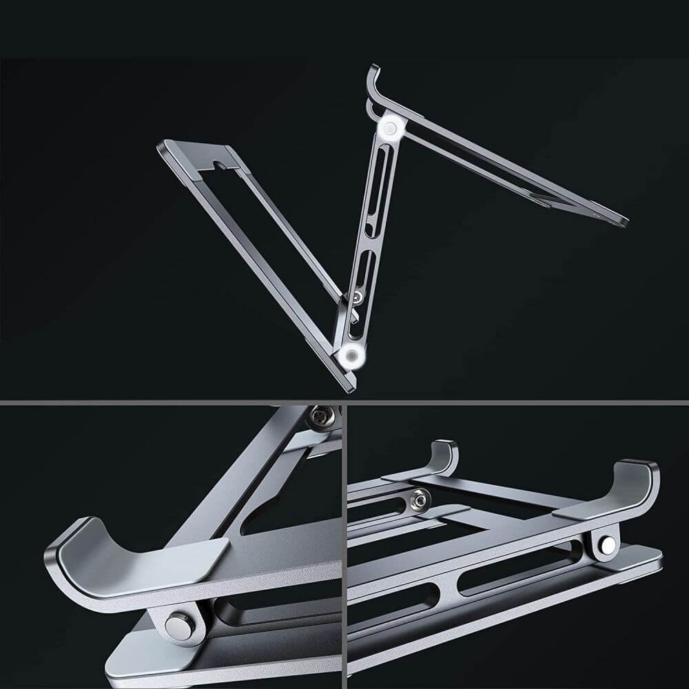 Tech-Protect Tech-Protect Prodesk Universal Stativ för bärbar dator - Grå