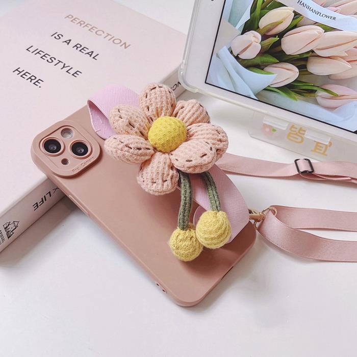 OEM Pumpkin Handrem iPhone 11 Skal - Rosa