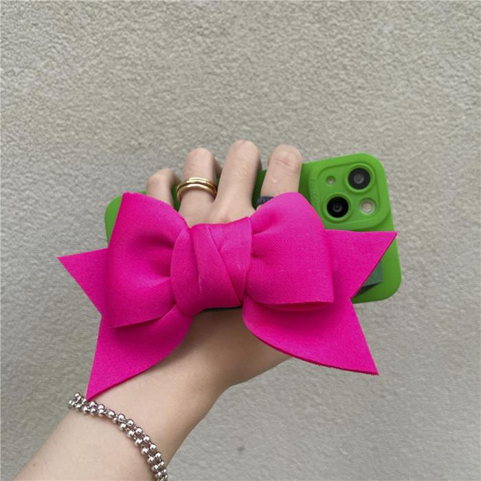 OEM Bowknot Handrem iPhone 11 Skal - Magenta