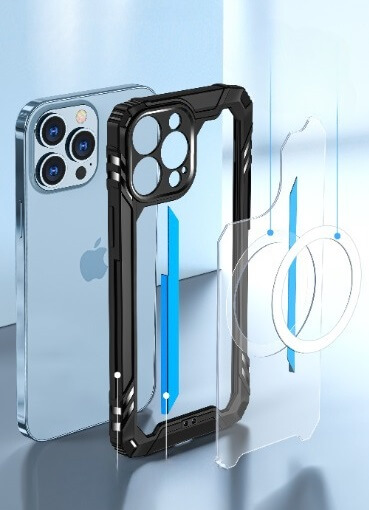 OEM Tough Armor Magsafe Skal iPhone 13 Pro - Svart