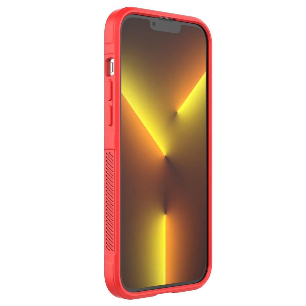 OEM iPhone 13 Pro Skal Shockproof Rugged TPU - Röd