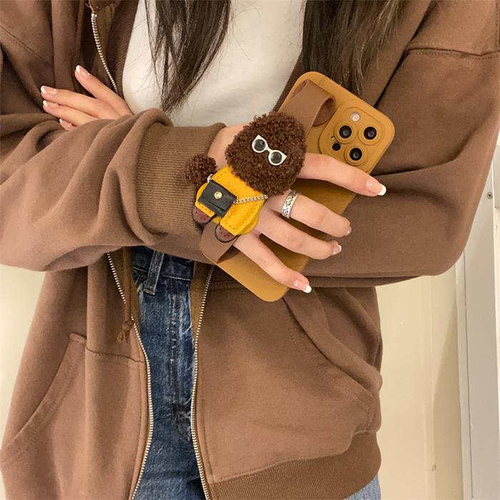 OEM Biscuitman Handrem iPhone 13 Pro Max Skal - Gul