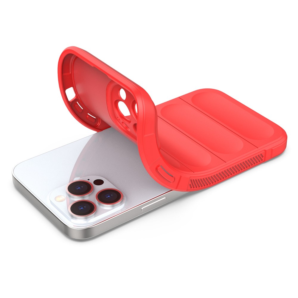 OEM iPhone 13 Pro Max Skal Shockproof Rugged TPU - Röd